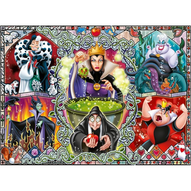Puzzle les villains Disney 1000 pièces