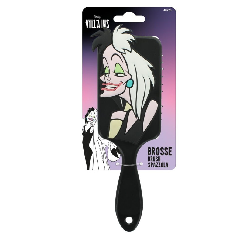 Brosse à cheveux 3D Cruella Disney Villains