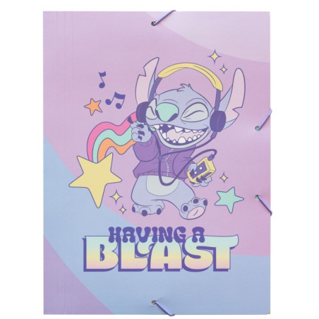 CHEMISE A RABATS CARTONNÉE DISNEY STITCH