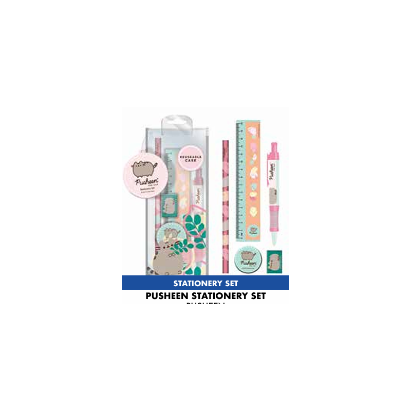PUSHEEN - Set papeterie