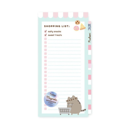 BLOC-NOTES MAGNETIQUE PUSHEEN FOODIE COLLECTION