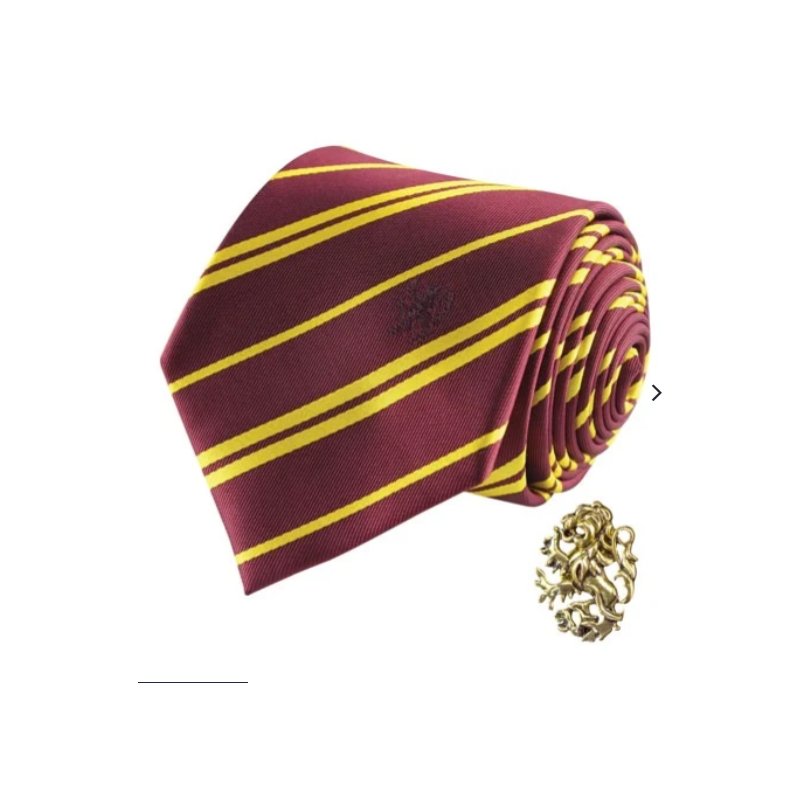Coffret deluxe cravate + pin's Gryffondor - Harry Potter