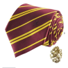 Coffret deluxe cravate + pin's Gryffondor - Harry Potter