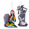 Ensemble de 2 figurines décoratives Jack et Sally - Etrange Noel de Mr Jack - Disney