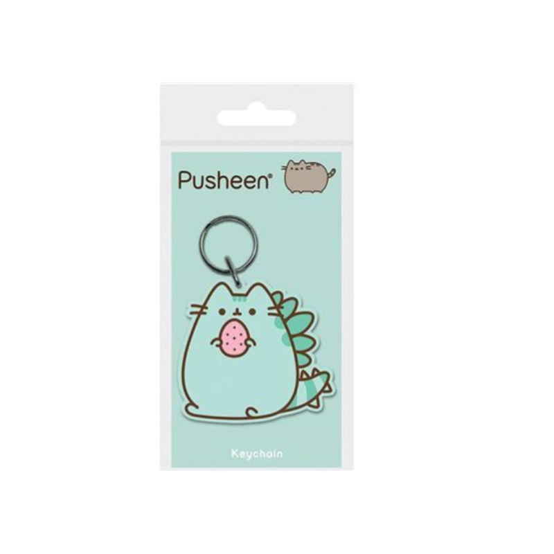 Porte-clé caoutchouc - Pusheen