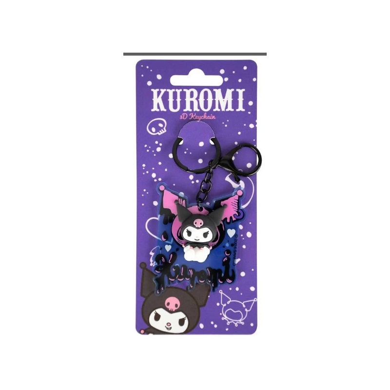 Porte-clé 3D Kuromi - Hello Kitty