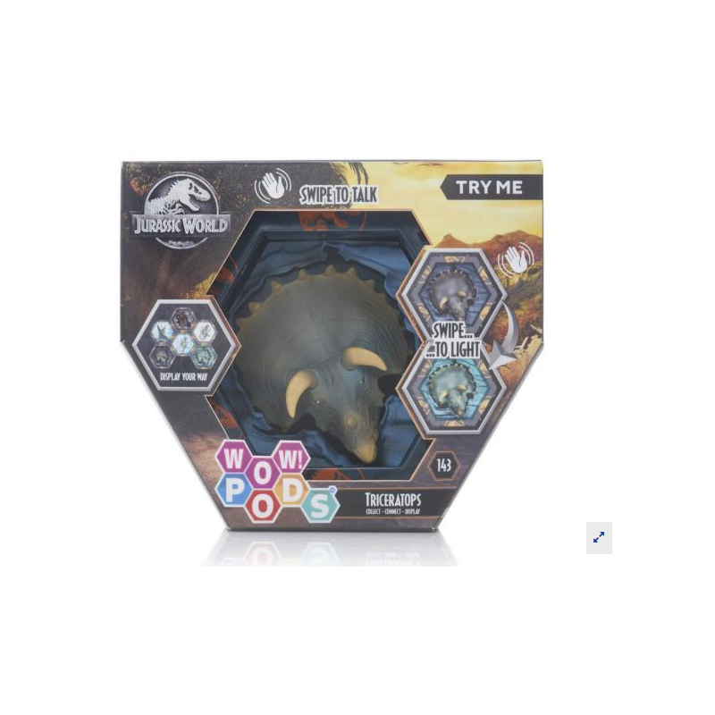 Figurine WOW!POD - Triceratops - Jurassic World
