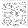 Coloriage Cozy colo - Douceurs d'été