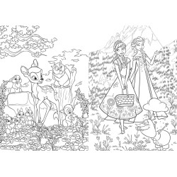Coloriage Nature Disney