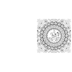 Coloriage Mandalas Disney - Animaux