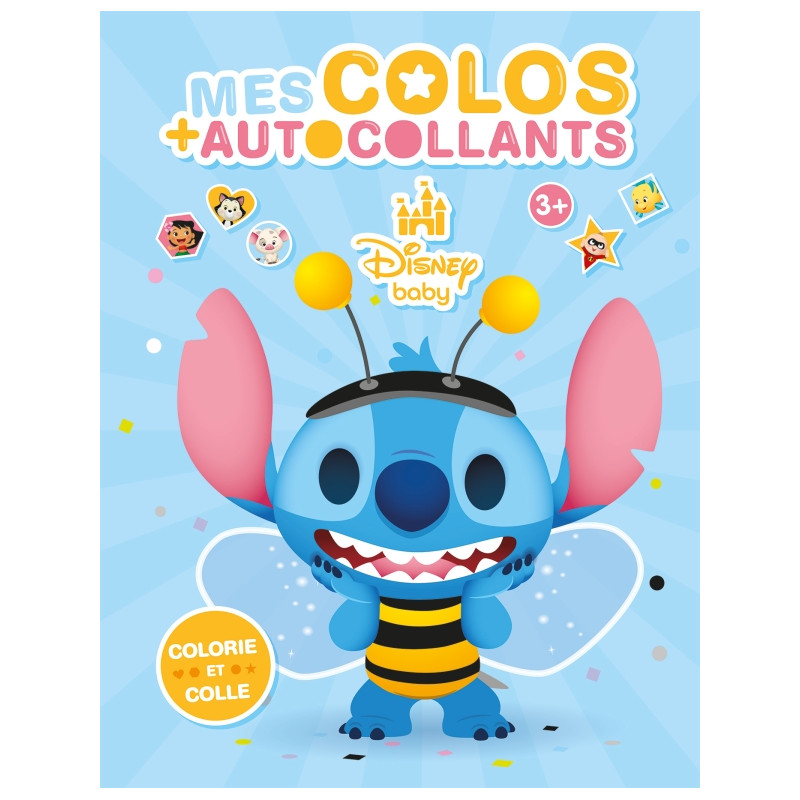 Coloriage DISNEY BABY - Mes colos + autocollants