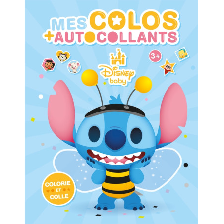 Coloriage DISNEY BABY - Mes colos + autocollants