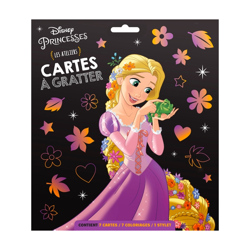 DISNEY PRINCESSES - Pochette Cartes à gratter