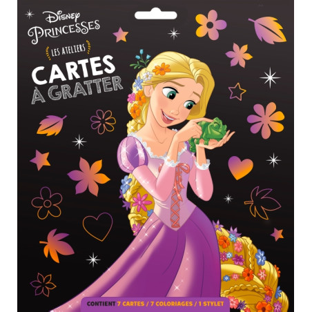 DISNEY PRINCESSES - Pochette Cartes à gratter