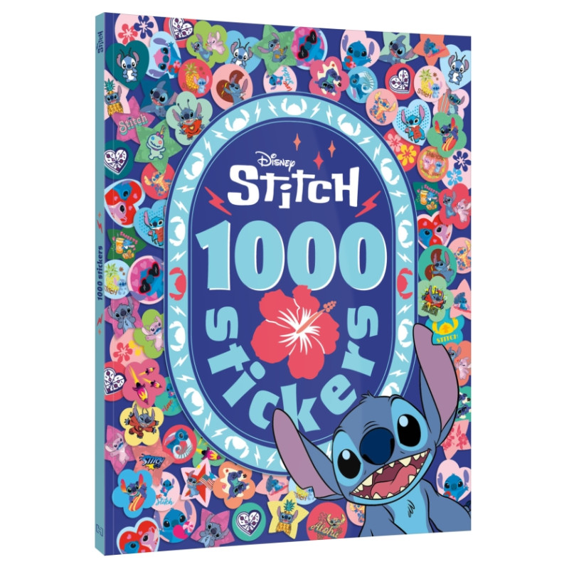 coloriage LILO ET STITCH - 1000 Stickers - Disney
