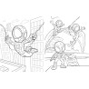 coloriage SPIDEY ET SES AMIS EXTRAORDINAIRES - 1000 Stickers - MARVEL