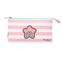 Trousse triple rose - Pusheen
