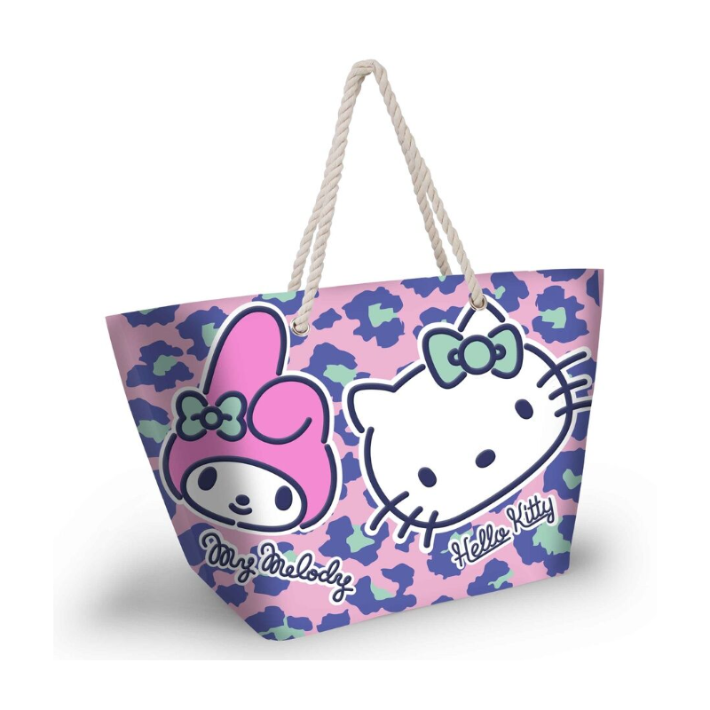 Sac de plage My Melody et Hello Kitty