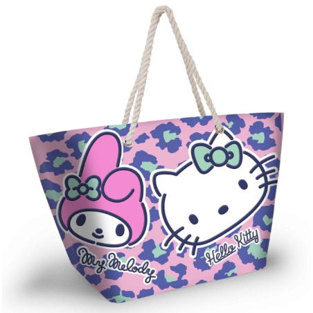 Sac de plage My Melody et Hello Kitty