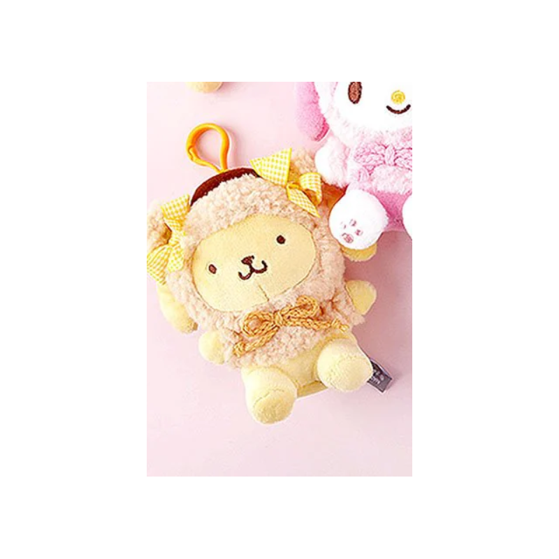 PORTE-CLES PELUCHE POMPOMPURINE SANRIO
