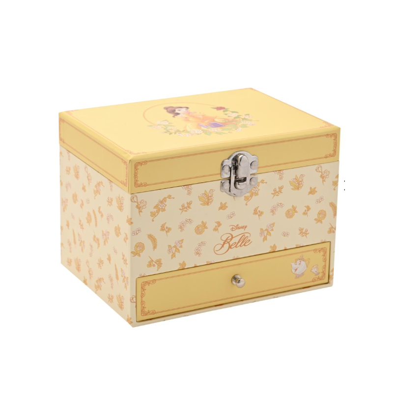 DISNEY PRINCESSES - Belle - Boîte à Bijoux Musicale