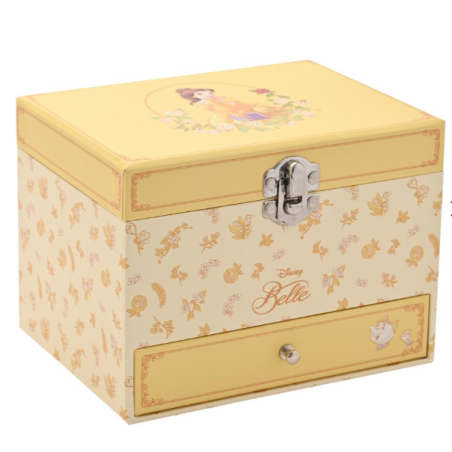 DISNEY PRINCESSES - Belle - Boîte à Bijoux Musicale