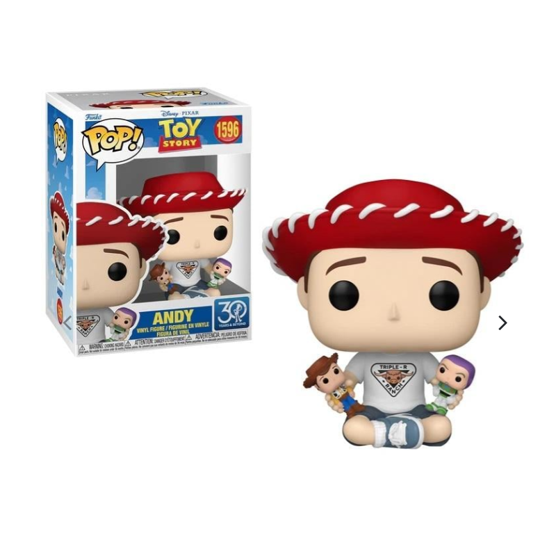 Figurine Funko POP N°1596 - Andy - Toy Story - Disney