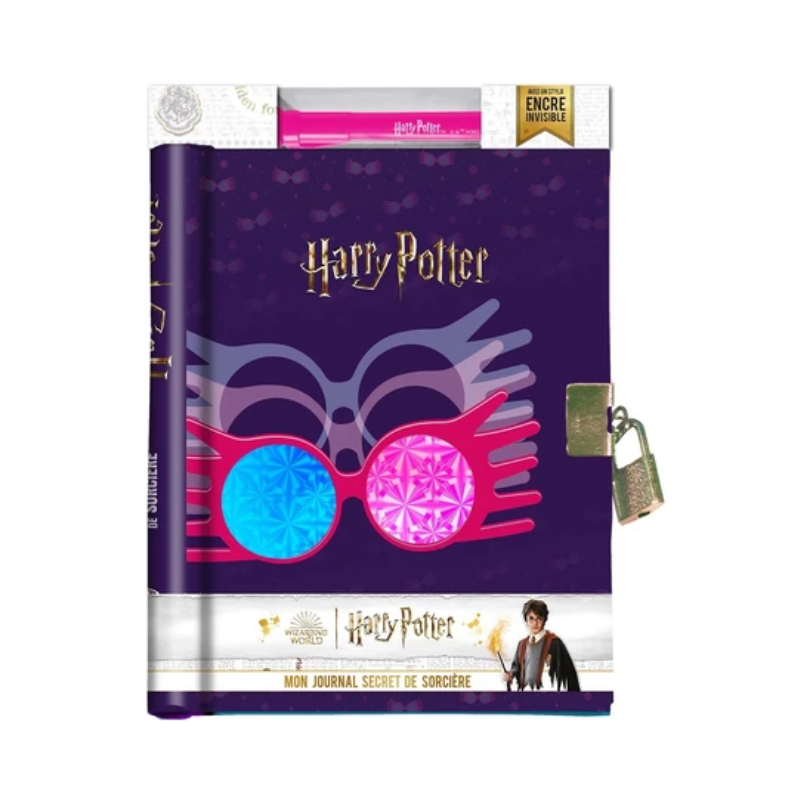 HARRY POTTER - Mon journal secret LUNA (avec encre invisible)