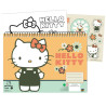 HELLO KITTY - Cahier de Dessin 40p. + Stickers