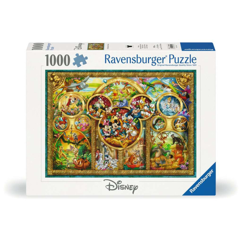 DISNEY - Famille Disney - Puzzle 1000 Pieces