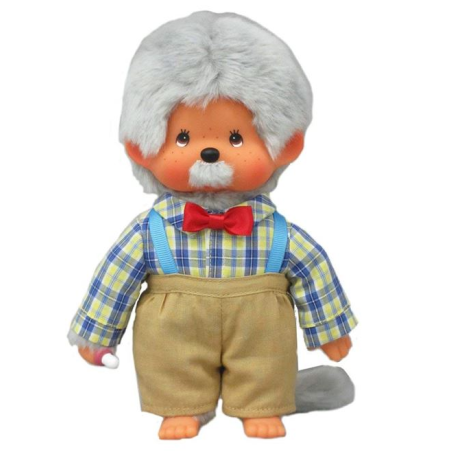 MONCHICHI - Papi - Peluche 20cm