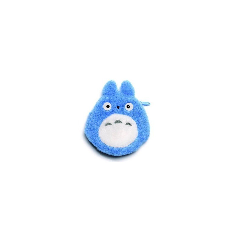 STUDIO GHIBLI - Porte-Monnaie Peluche Totoro Bleu - 12 cm