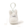 STUDIO GHIBLI - Porte-Clés Peluche Totoro Blanc - 6 cm