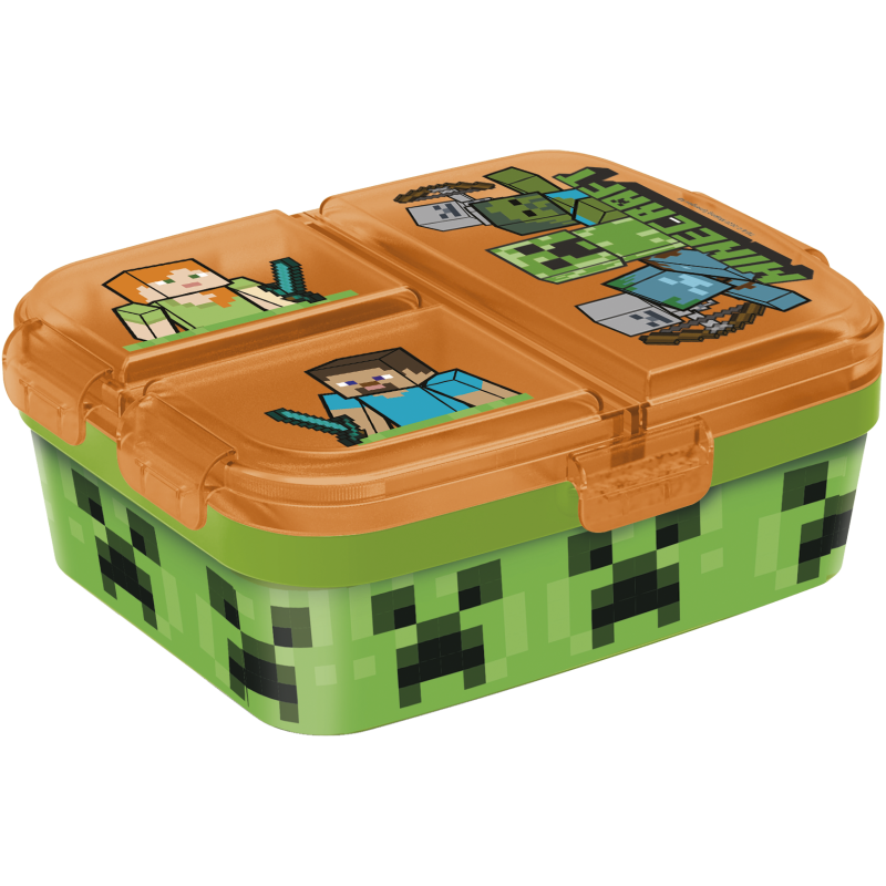 MINECRAFT - Creeper - Boîtes à Tartines multi-compartiment