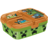 MINECRAFT - Creeper - Boîtes à Tartines multi-compartiment