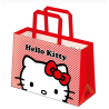 HELLO KITTY - Peeking - Shopping Bag