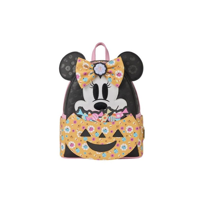 DISNEY - Minnie Mouse « Citrouille » - Mini sac à dos LoungeFly