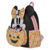 DISNEY - Minnie Mouse « Citrouille » - Mini sac à dos LoungeFly