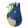 MON VOISIN TOTORO - Totoro bleu avec feuille - Figurine Culbuto 5,8 cm