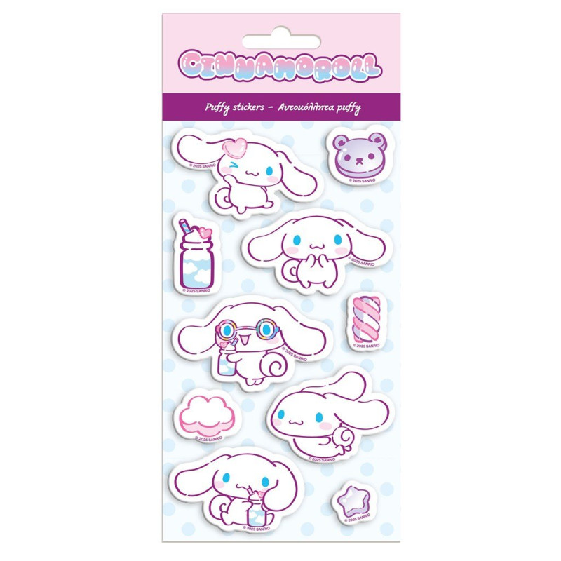 CINNAMOROLL - Autocollants gonflés