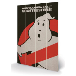 Impression sur bois Ghostbusters