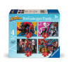 MARVEL - 4 Puzzles 16/12/20/24P - Spider-man