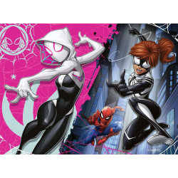 MARVEL - 4 Puzzles 16/12/20/24P - Spider-man