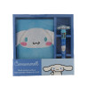Carnet A5 en peluche + stylo 3D CINNAMOROLL - Coffret cadeau - Hello Kitty