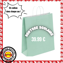 SAC SURPRISE RENTREE SCOLAIRE - Avec Cadeau