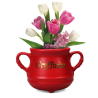 HARRY POTTER - Chaudron Gryffondor - Pot de fleur mural