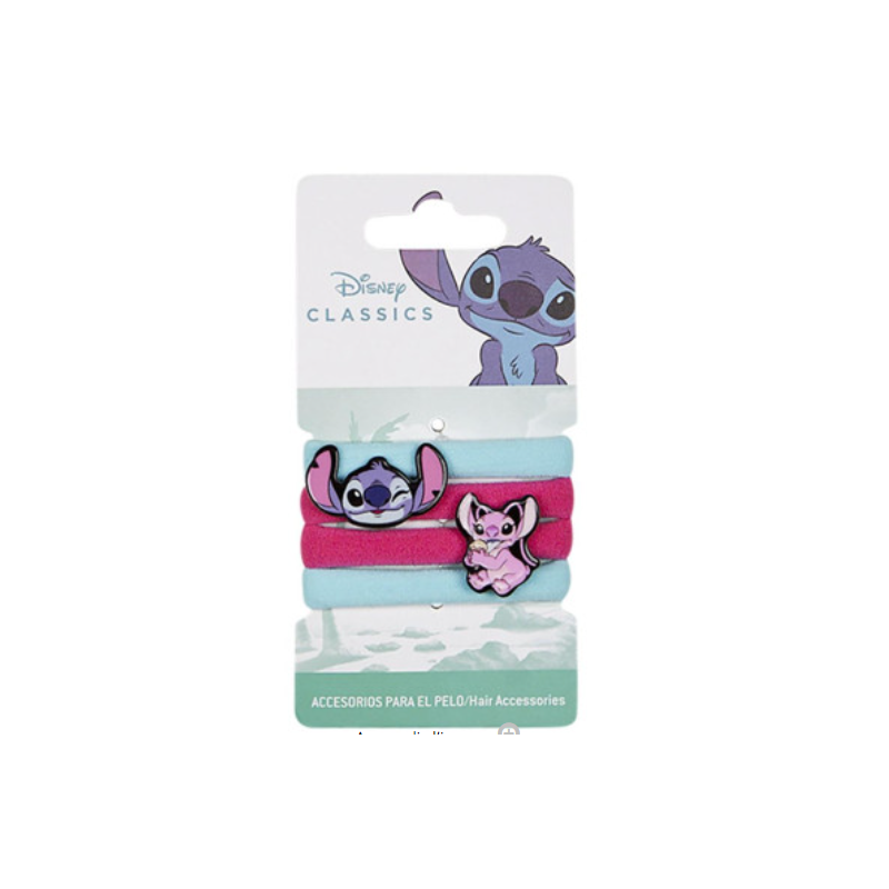 Lot de 4 chouchous Stitch - Disney