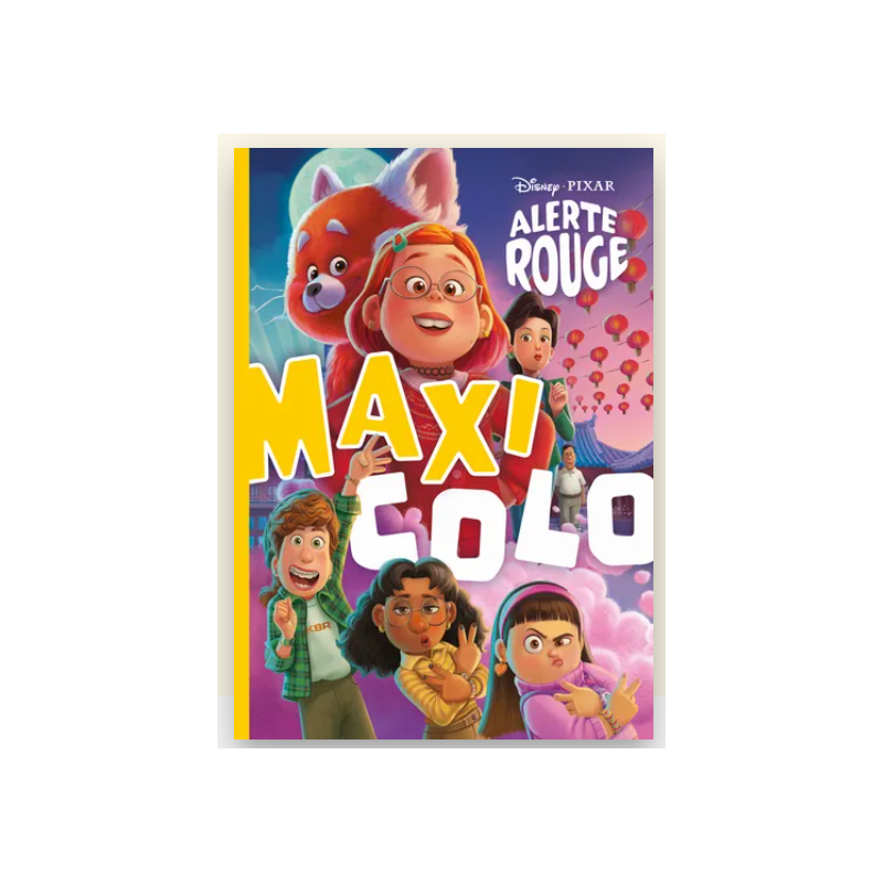 Coloriage Alerte rouge - Maxi Colo - Disney Pixar