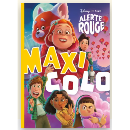 Coloriage Alerte rouge - Maxi Colo - Disney Pixar