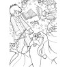 COLORIAGE Grand bloc Disney - Princes et héros
